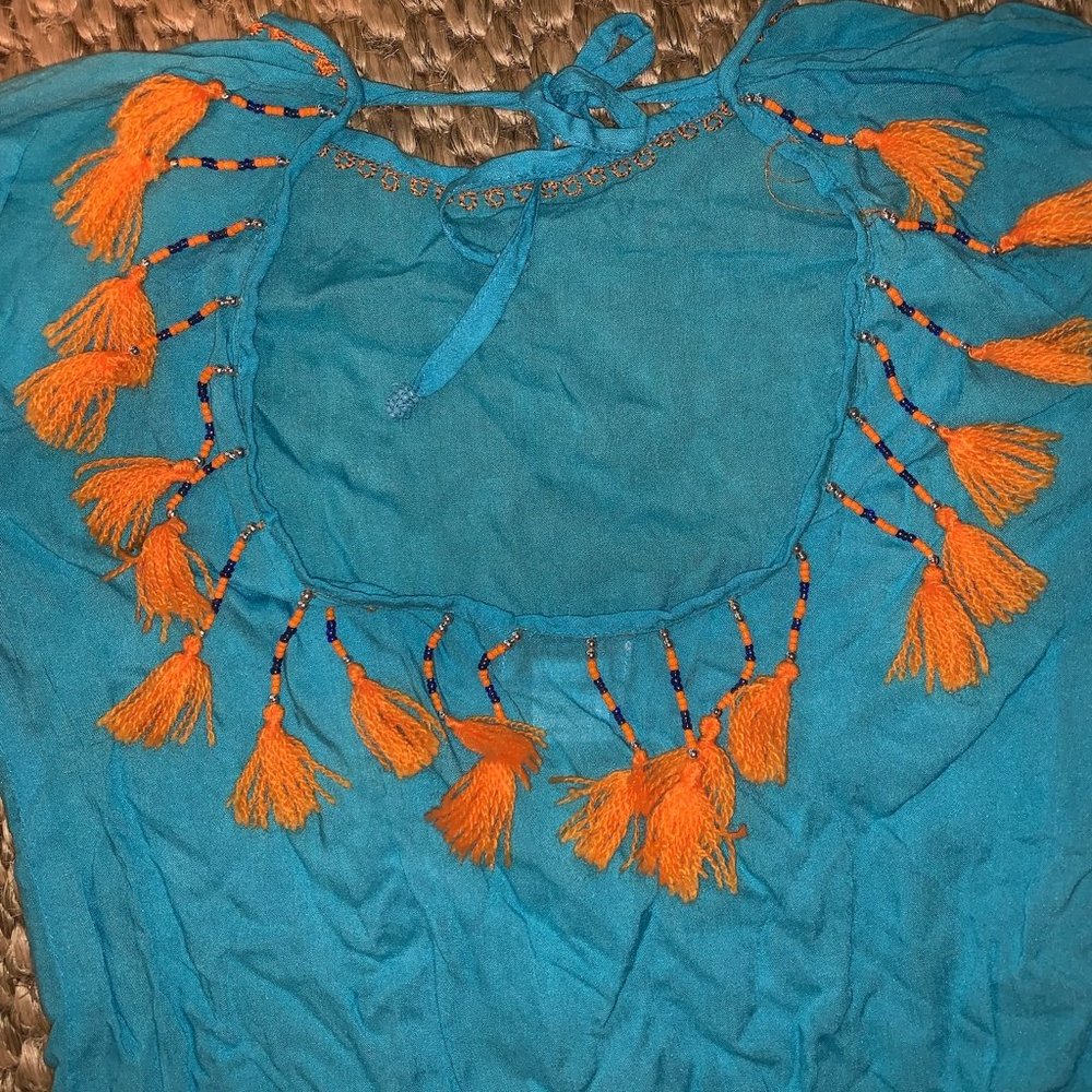 CACHE Tassel and Beaded Cover-Up - Picture 6 of 10